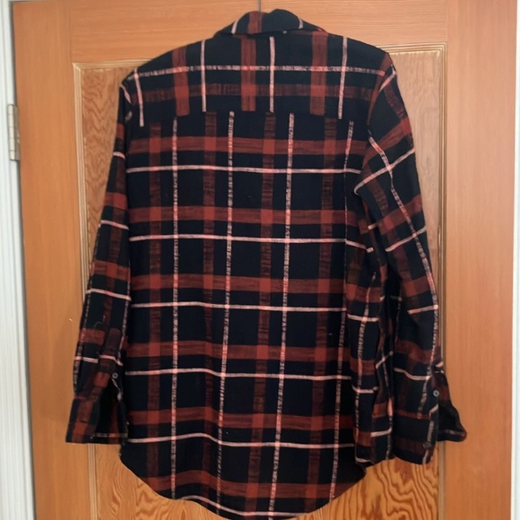 VGUC Madewell Flannel Sunday Shirt in Evins Plaid, Sz XS - Picture 5 of 5